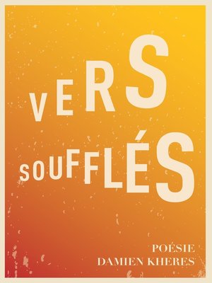 cover image of Vers soufflés